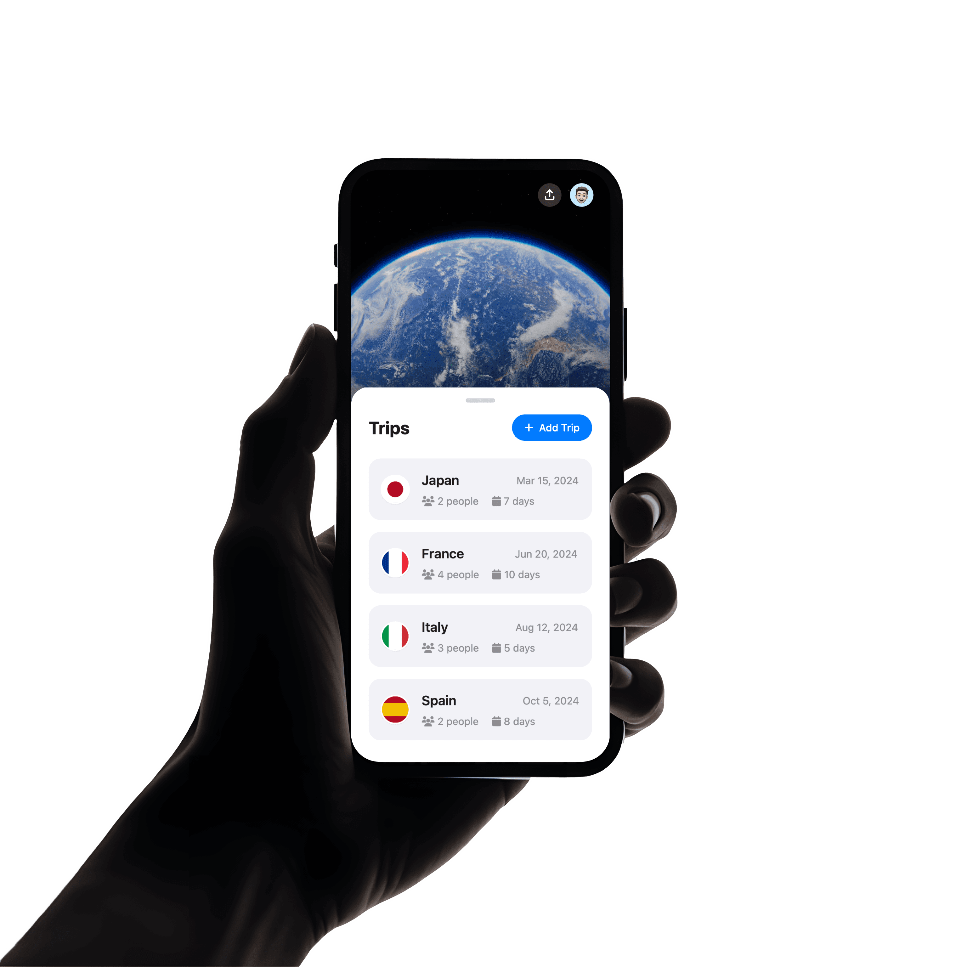 Traviflow App Screenshot 1